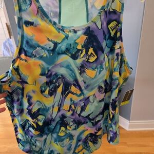 Tek Gear Vibrant Abstract Women's Tank Top